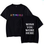 Astroworld Wish You Were Here Travis Scott T-Shirt back